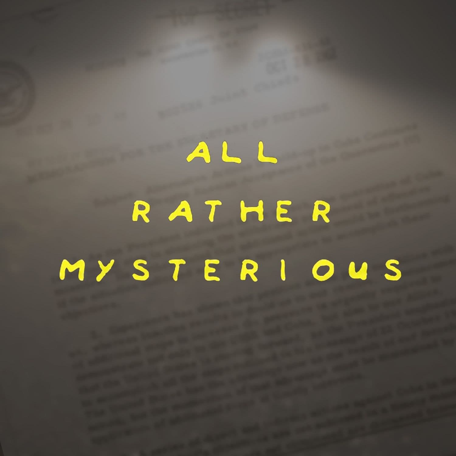 All Rather Mysterious cover