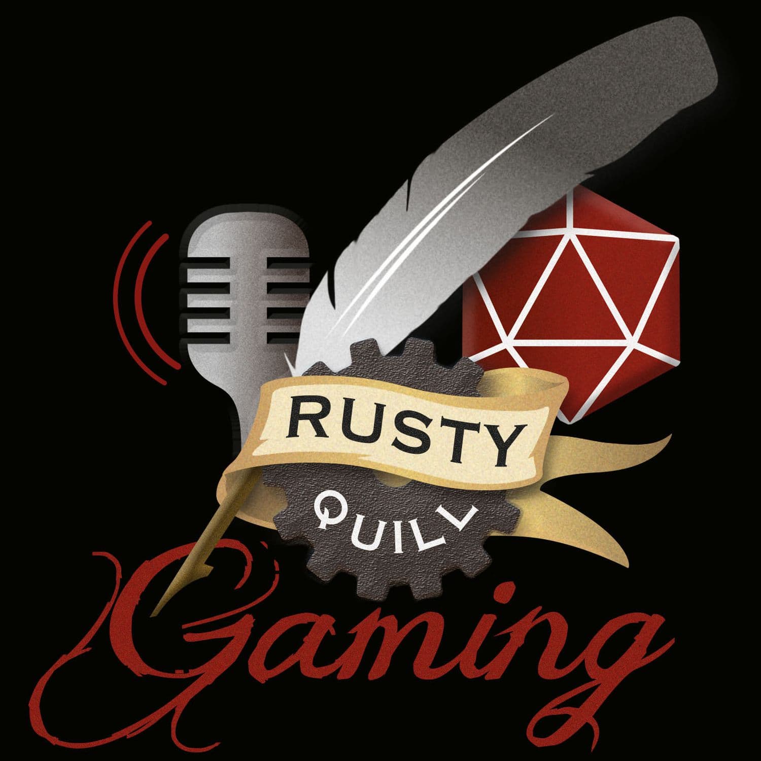 Rusty Quill Gaming Podcast cover