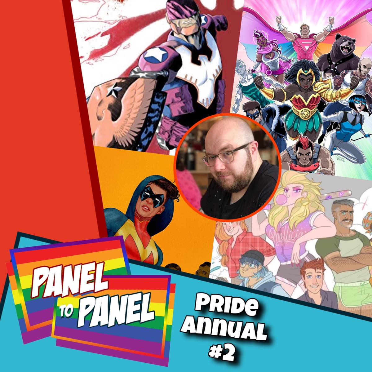 Pride Annual Issue #2: It's tough, but worth it w/ Joe Glass - Panel To Panel cover