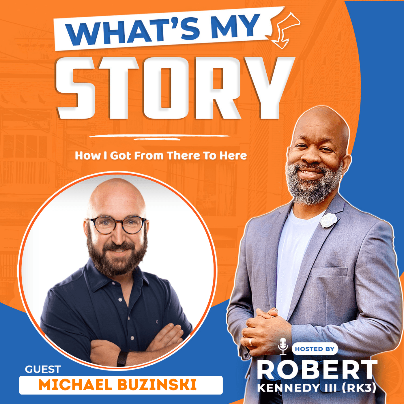 Michael Buzinski - Vision for Marketing - What's My Story cover