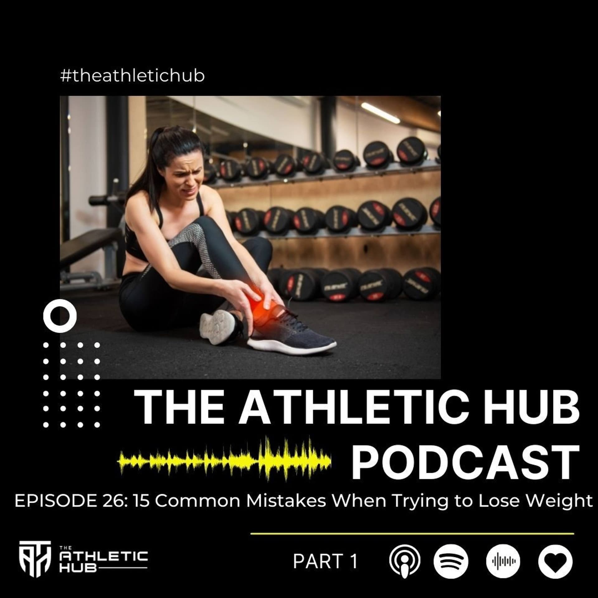 15 Common Mistakes When Trying to Lose Weight (Part 1) — The Athletic Hub Podcast cover