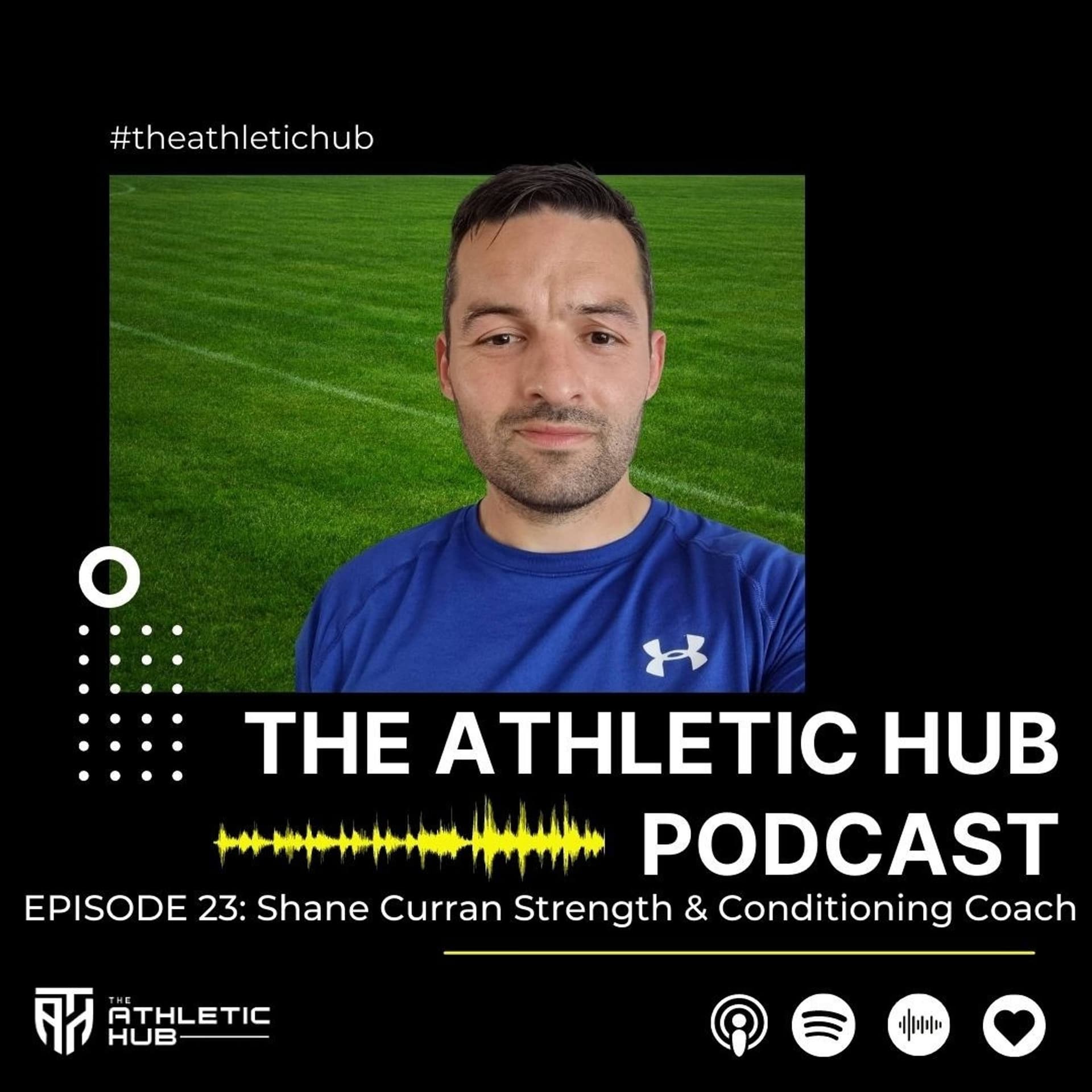 I Speak With Shane Curran Strength & Conditioning Coach - The Athletic Hub Podcast cover
