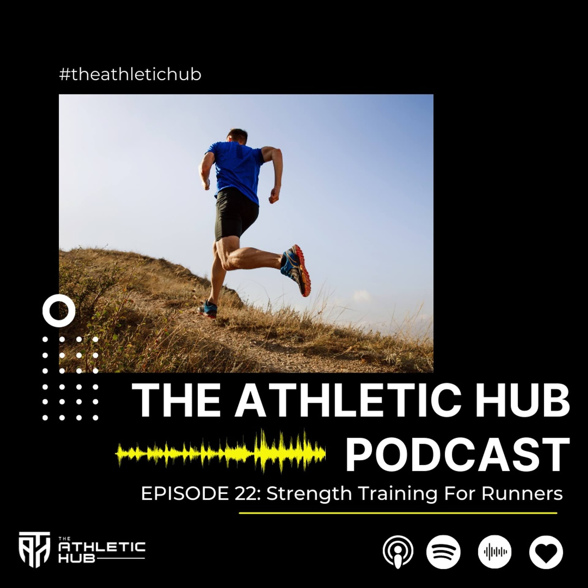 Strength Training For Runners - The Athletic Hub Podcast cover