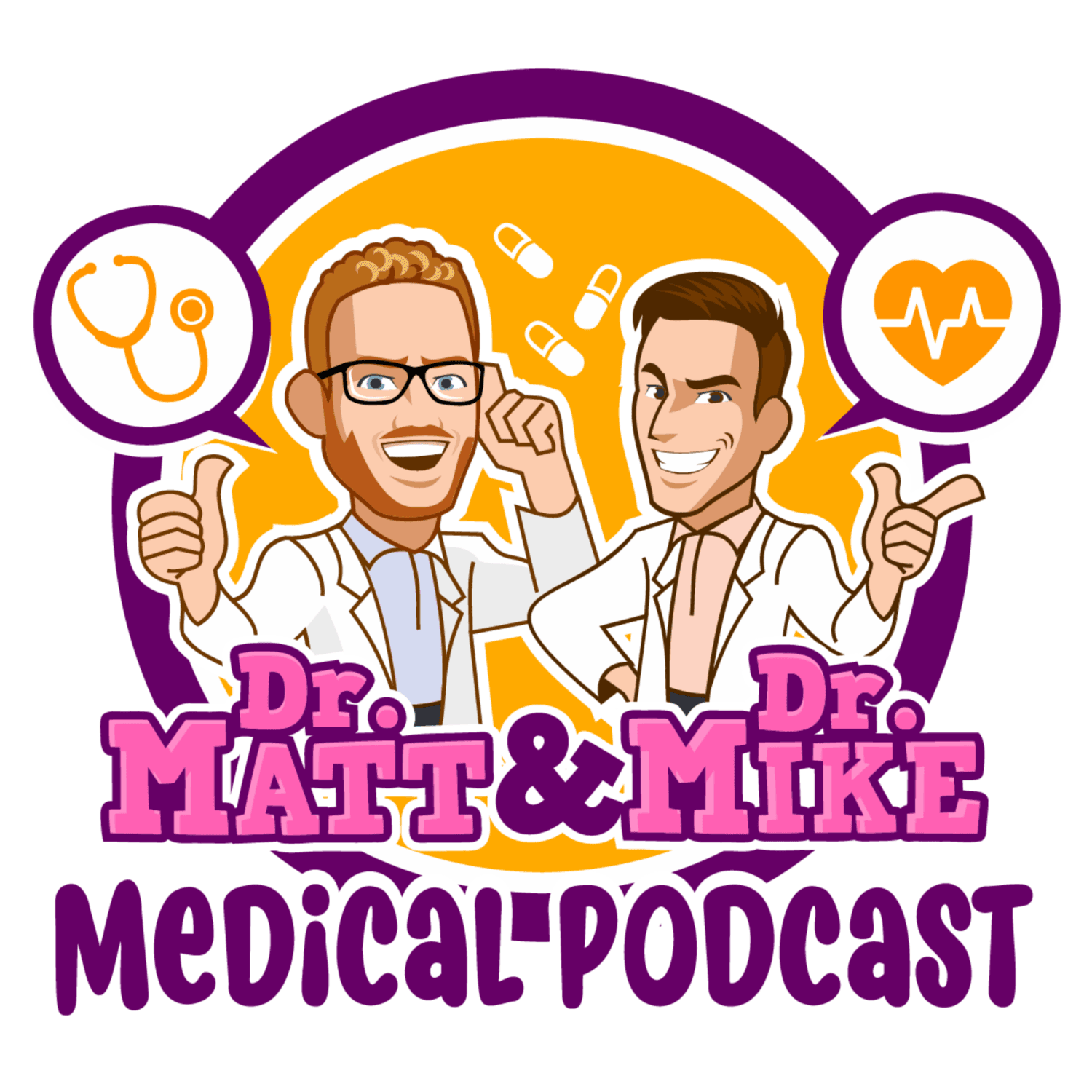 Dr. Matt and Dr. Mike's Medical Podcast cover