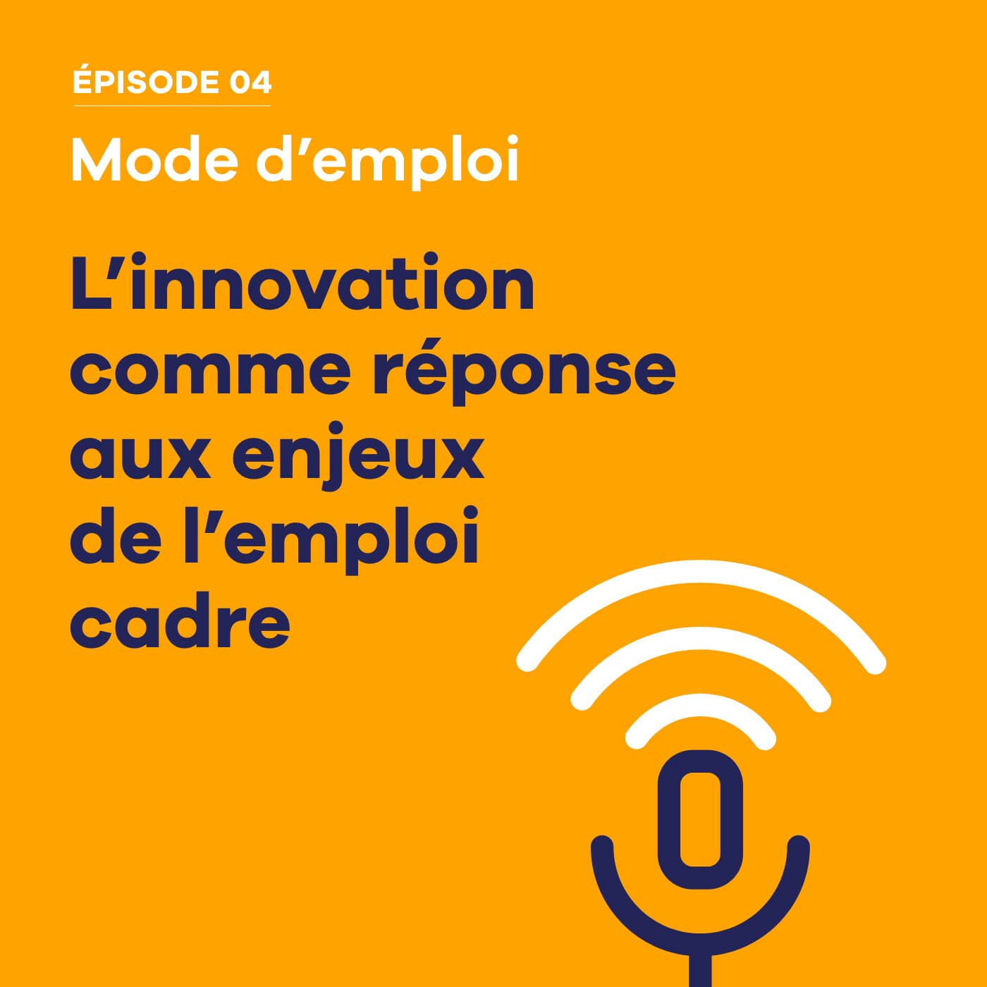 L'innovation comme réponse aux enjeux de l'emploi cadre - Mode d'emploi cover