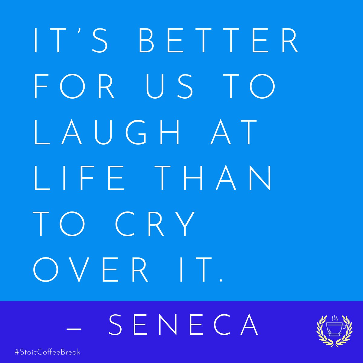 Laughing With The Stoics: Finding Humor on the Path to Virtue - Stoic Coffee Break cover