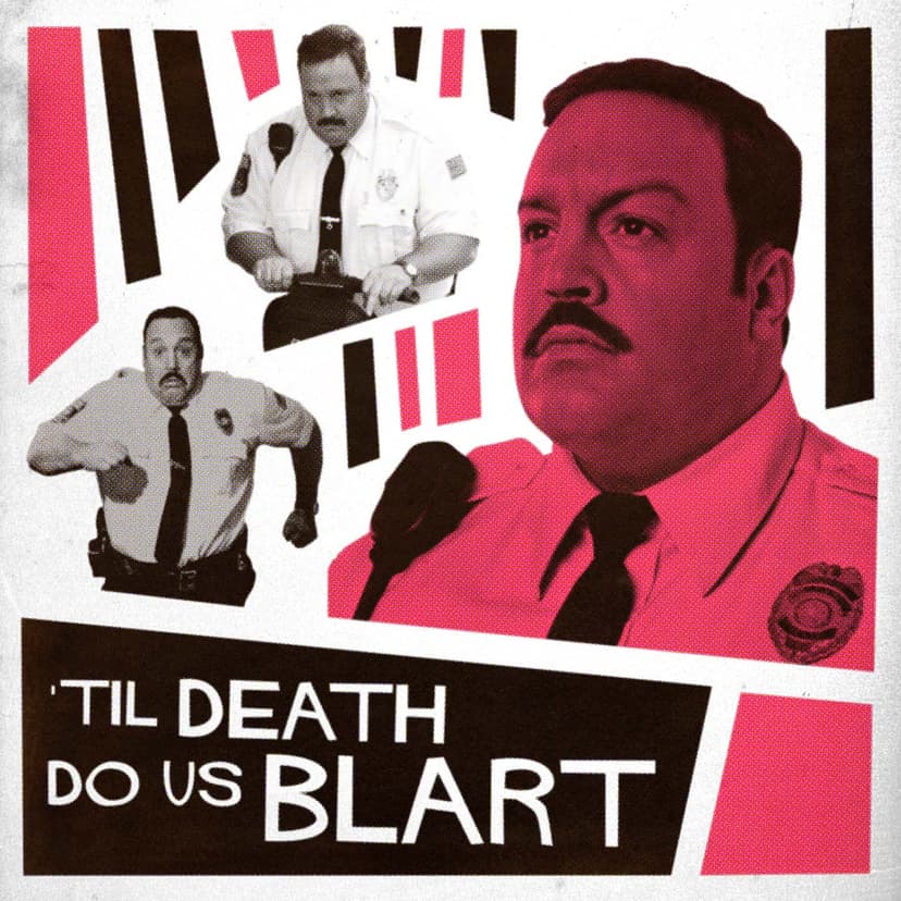 Til Death Do Us Blart cover