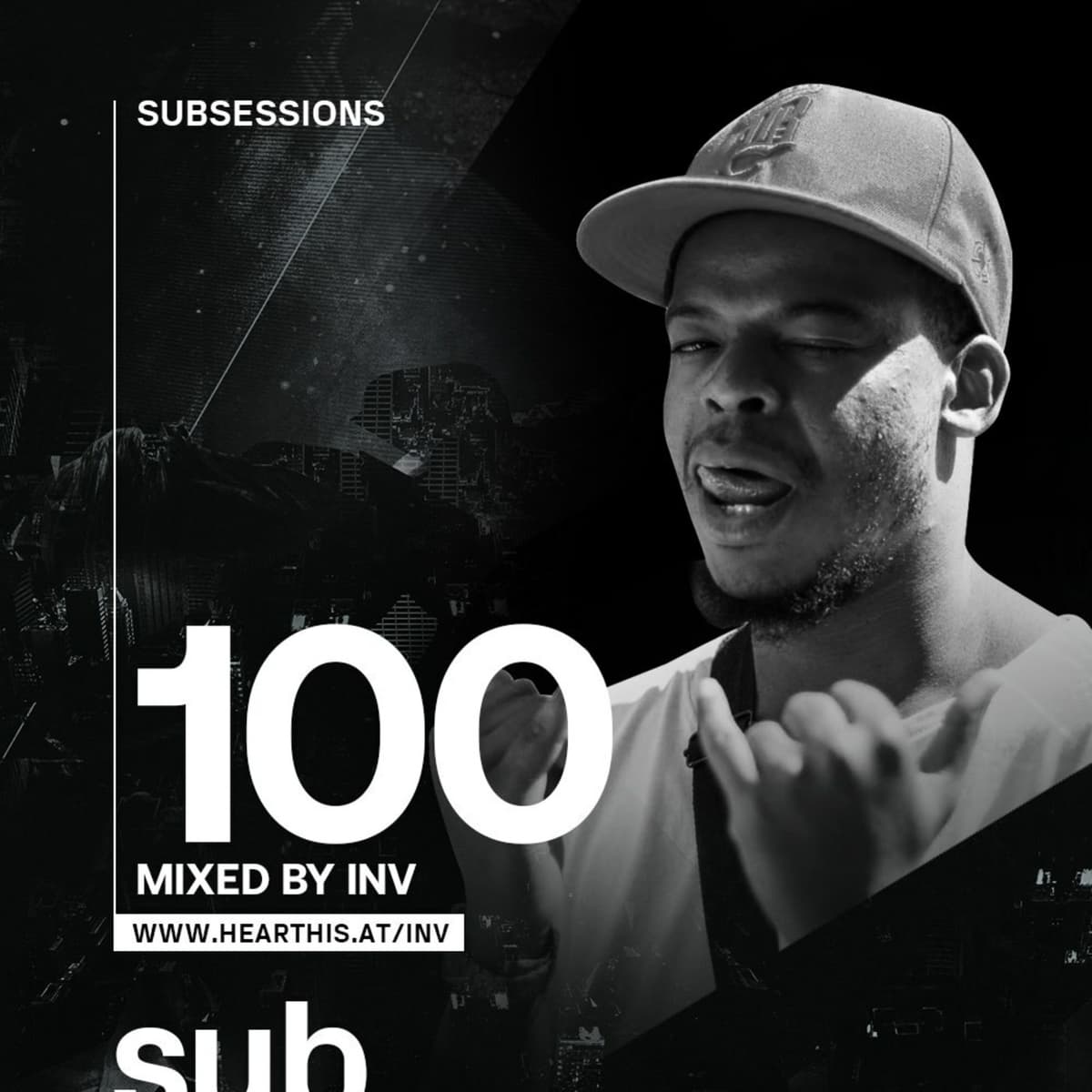 SUB100 Mixed by INV - Sub Sessions cover
