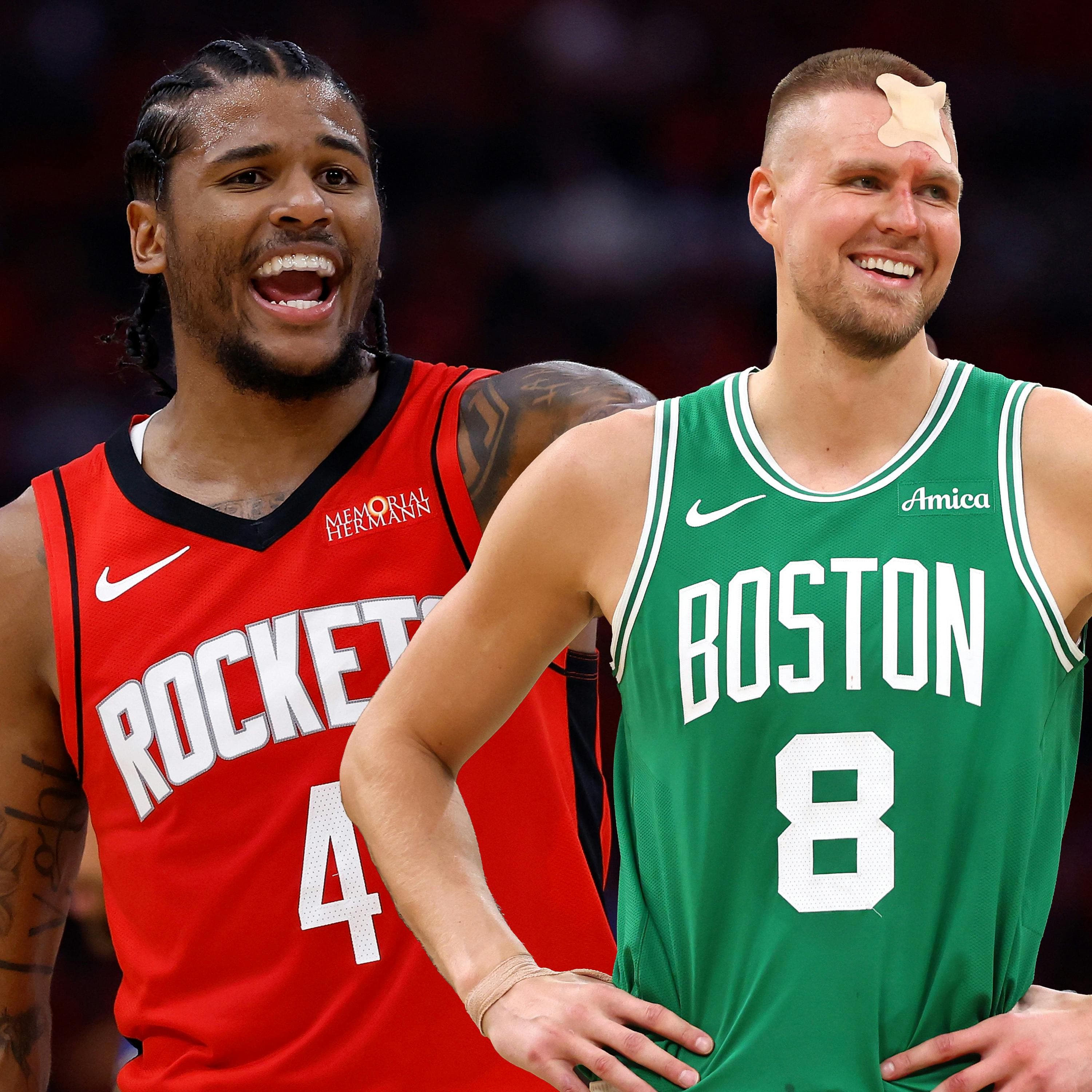 Jalen Green's Eruption, Porzingis Blood, Donovan Mitchell Takes Over - No Dunks cover