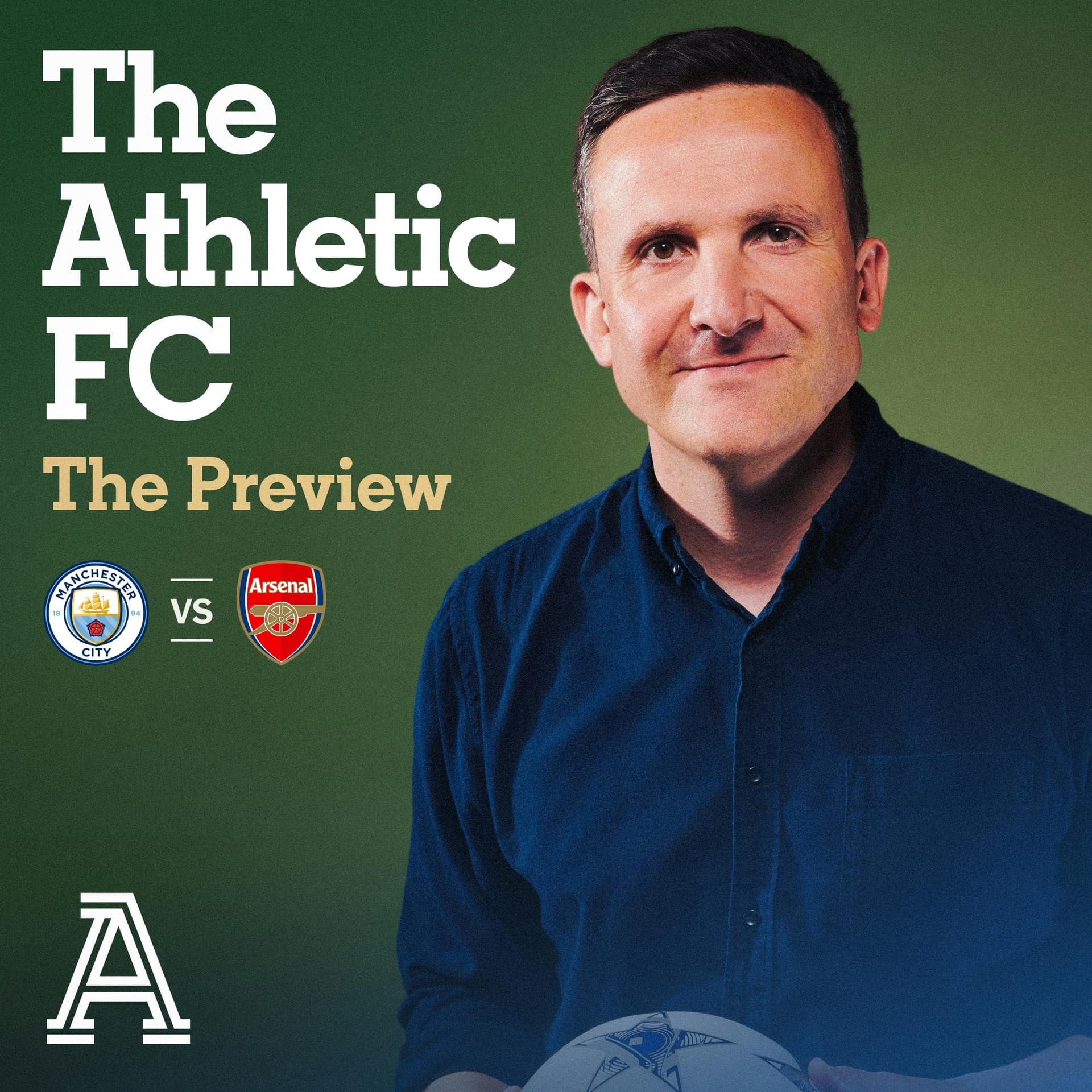 The Preview - Manchester City vs Arsenal - The Athletic FC Podcast cover