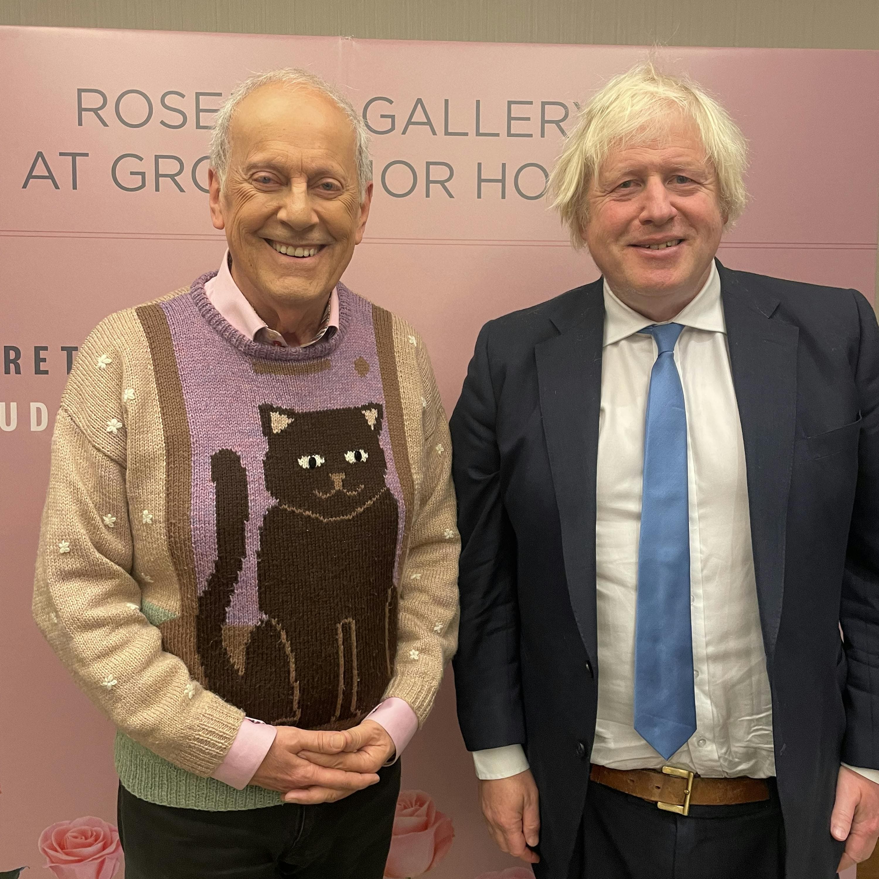 Boris Johnson - Rosebud with Gyles Brandreth cover