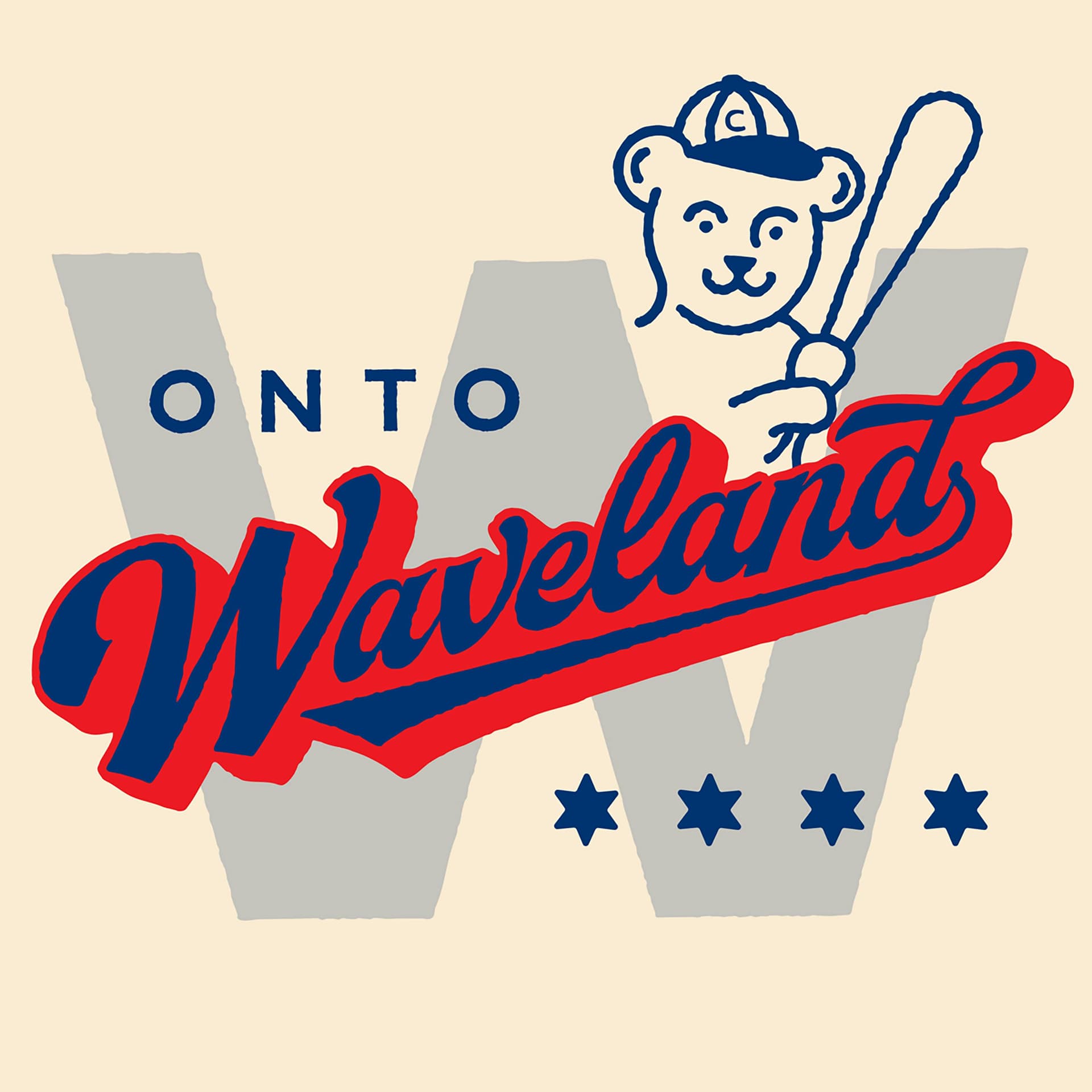 Onto Waveland: A show about the Chicago Cubs cover