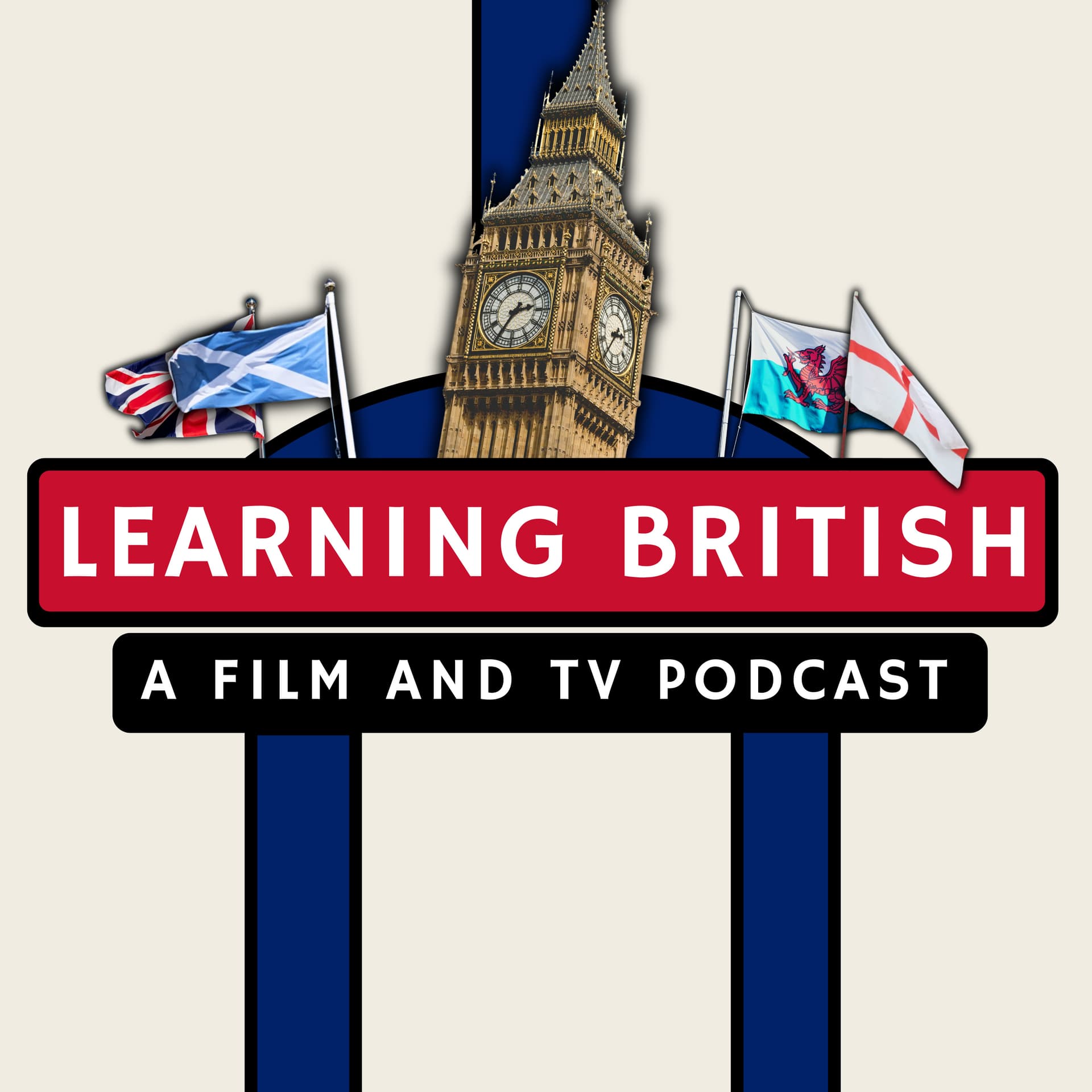 Learning British: A Film and TV Podcast cover