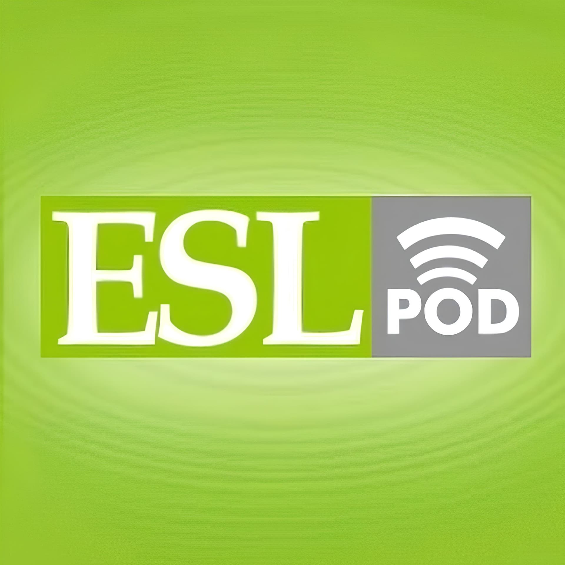 ESL Pod Official - Speak English Fluently by Listening (with Text) cover