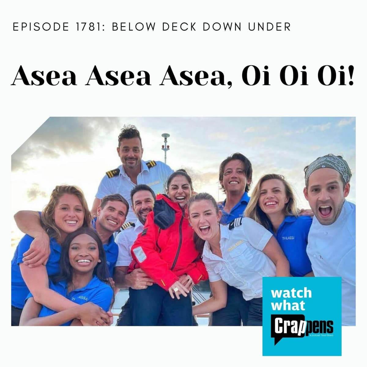 BelowDeckDownUnder: Asea Asea Asea, Oi Oi Oi! - Watch What Crappens cover
