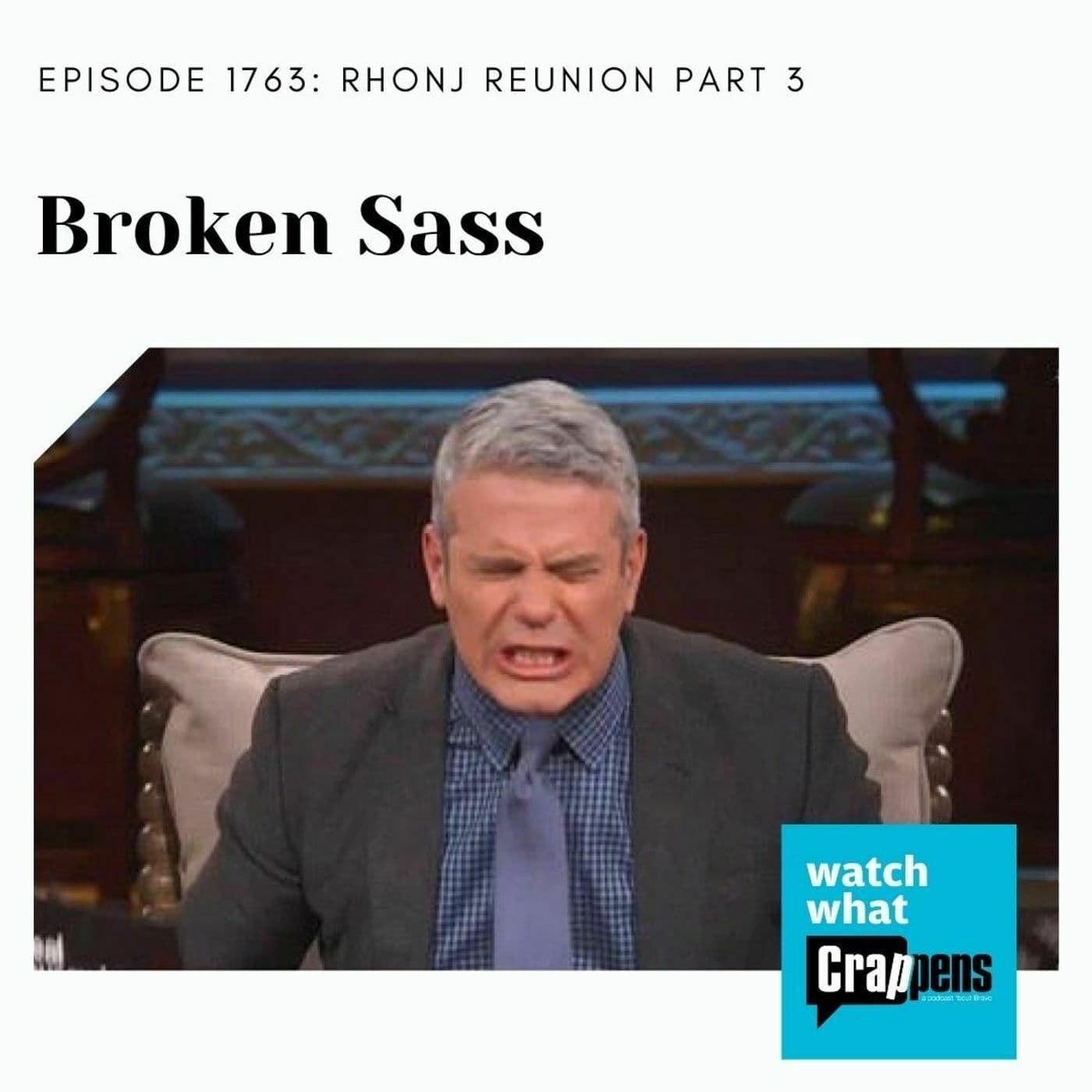 RHONJ: Broken Sass — Watch What Crappens cover
