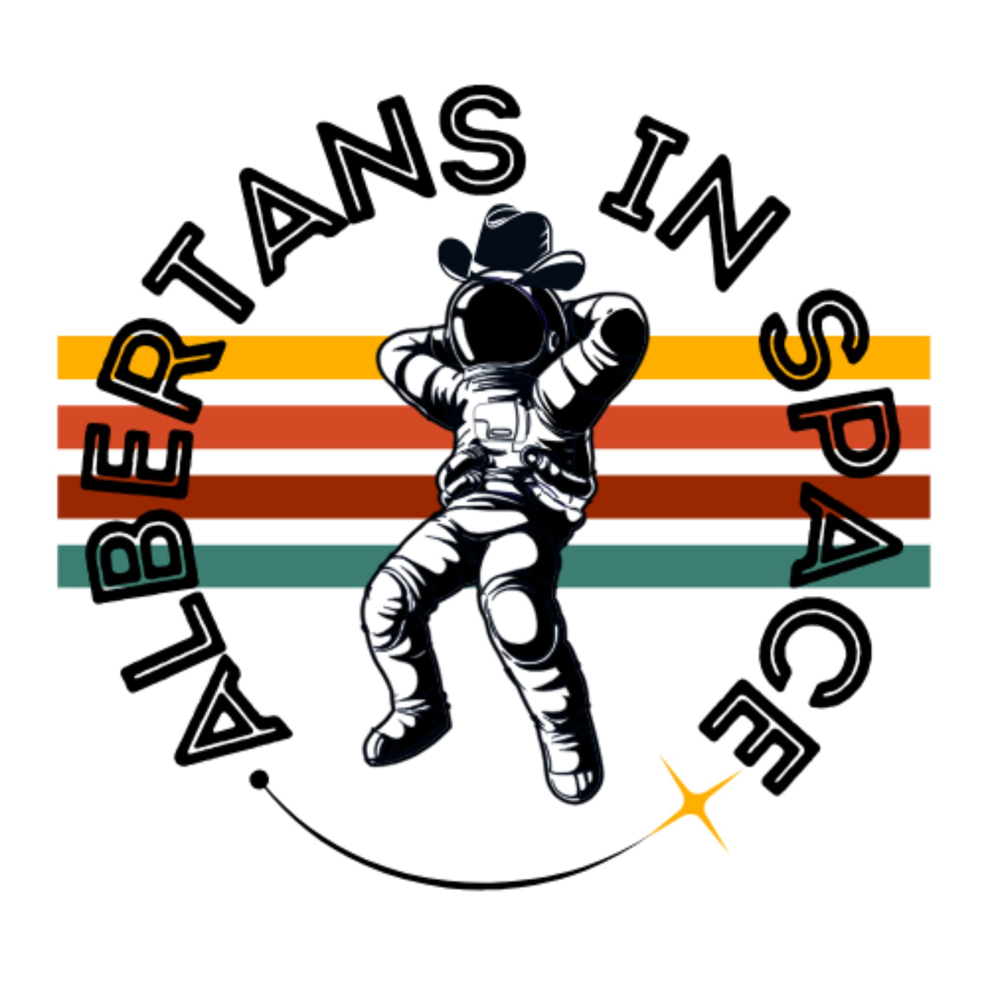 Albertans In Space Podcast - New Podcasts - trailers for new and noteworthy shows cover