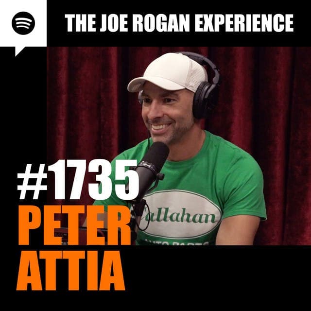 #1735 - Peter Attia - JRE Archived Research Series One cover