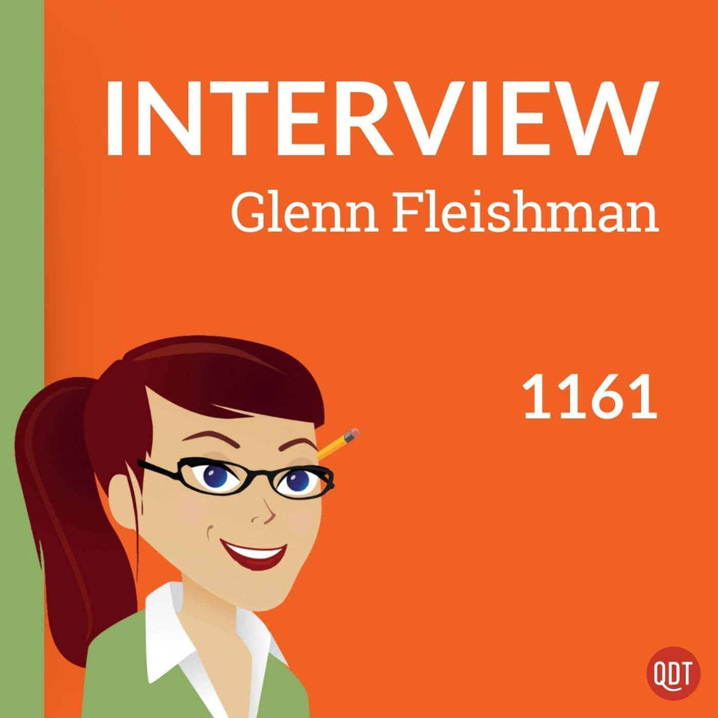 WHY WE USE ALL CAPS TO SHOUT, with Glenn Fleishman — Grammar Girl: For Writers and Language Lovers. cover