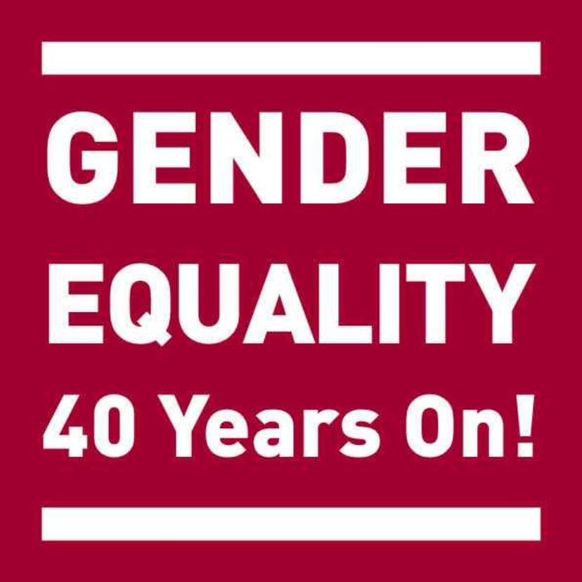 Gender Equality 40 Years On! cover