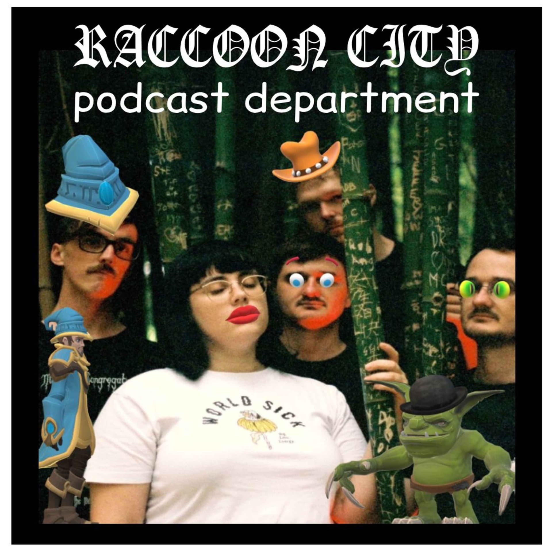 Raccoon City Podcast Department cover