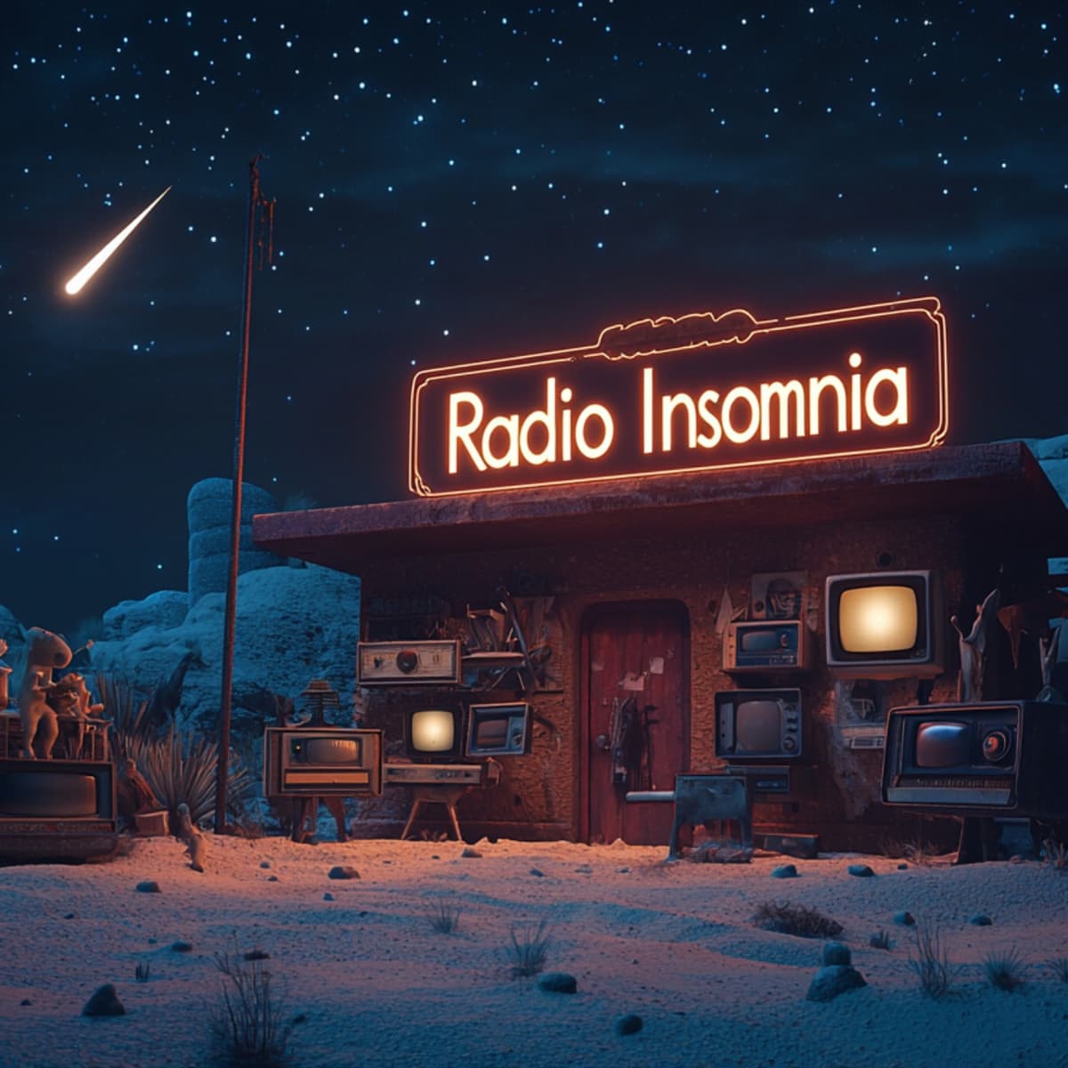 Radio Insomnia #017 – "The Blue Note Below" - Radio Insomnia (resurrection) cover