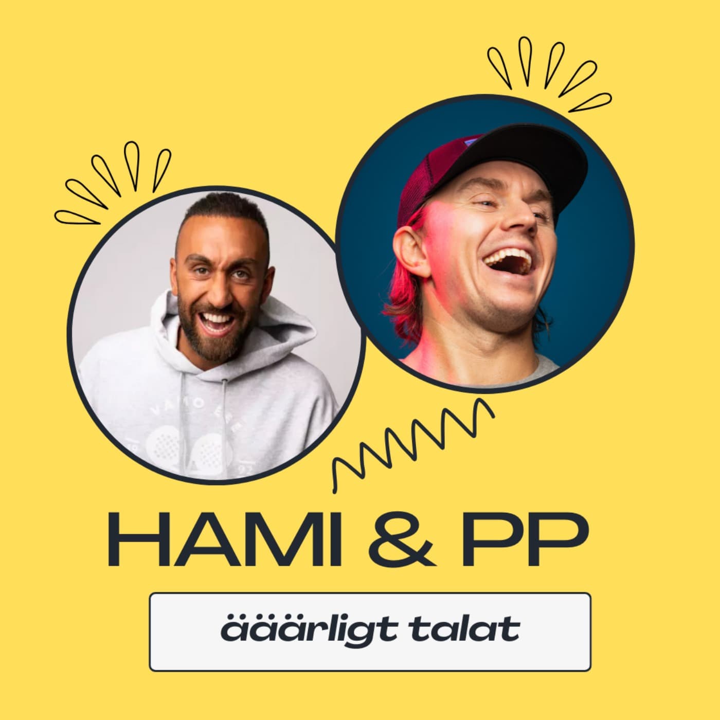 Avsnitt 25 - Hanna Friberg är ett geni & fredagsquiz på en måndag - Hami & PP - äääärligt talat cover