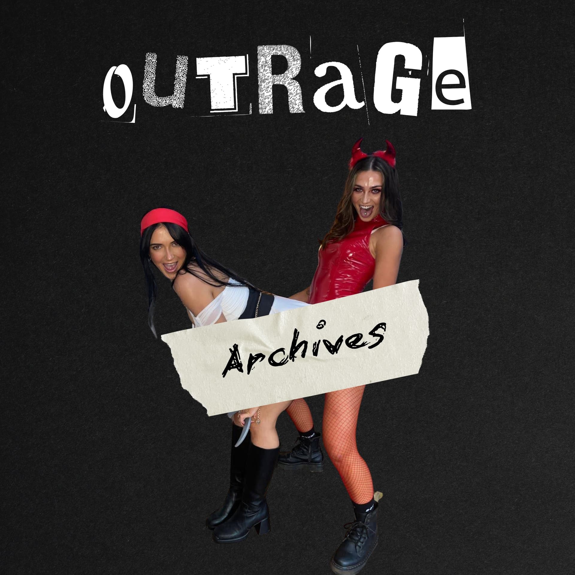 Iceland bankrupts bound girls - Outrage Archives cover