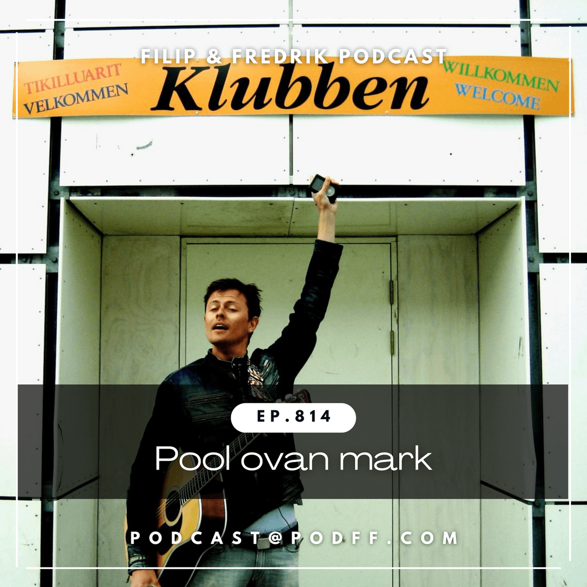 814. Pool ovan mark - Filip & Fredrik podcast cover