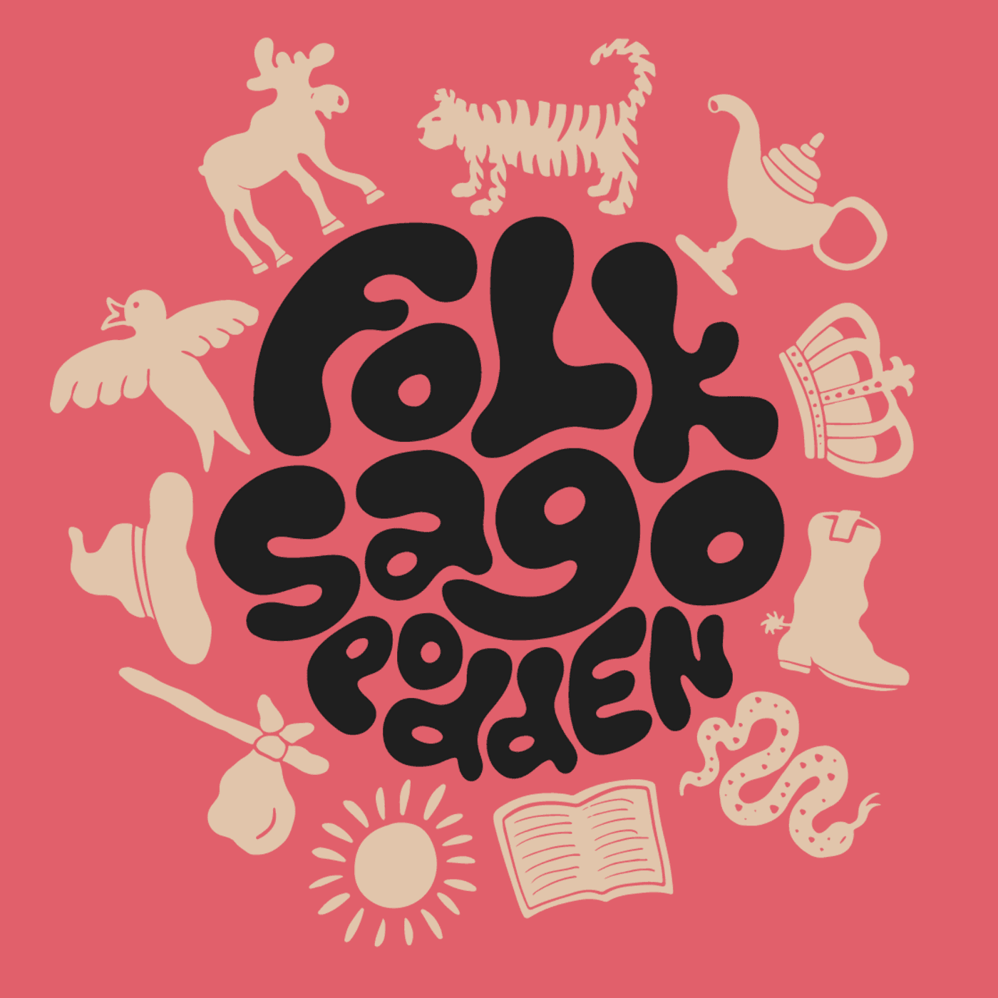 avsnitt 132 - ana ugglor i mossen — Folksagopodden cover