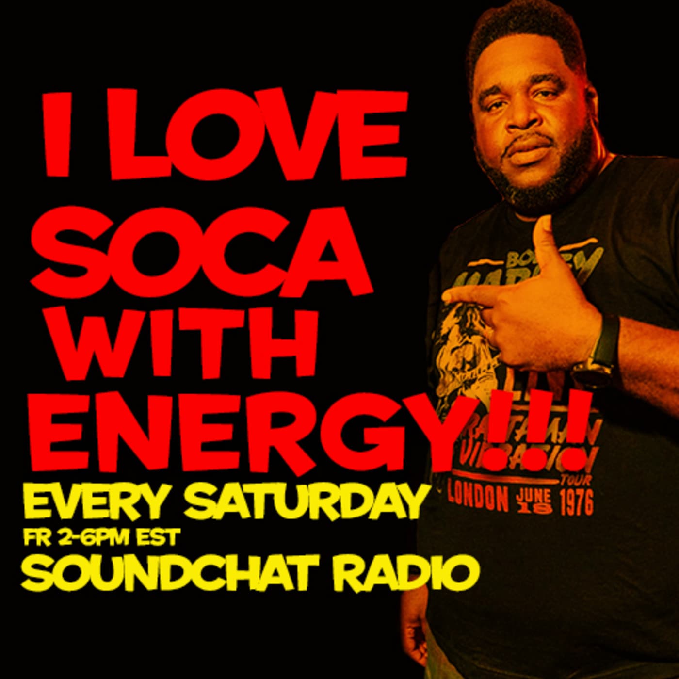 Episode 9: I LOVE SOCA WITH ENERGY!!! 2/14/2026 - REGGAEBOYZ SOUND cover