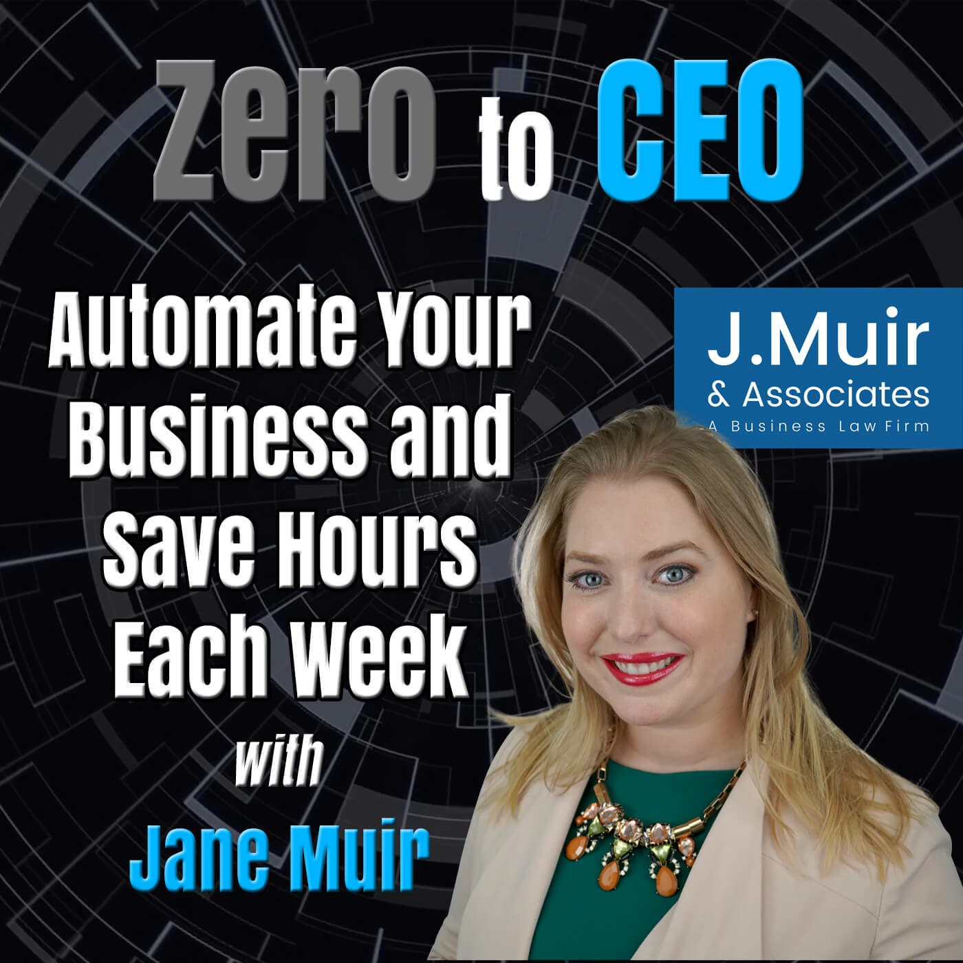 Episode 334: How to Automate Your Business and Save Hours a Week with Jane Muir - Strap on your Boots cover