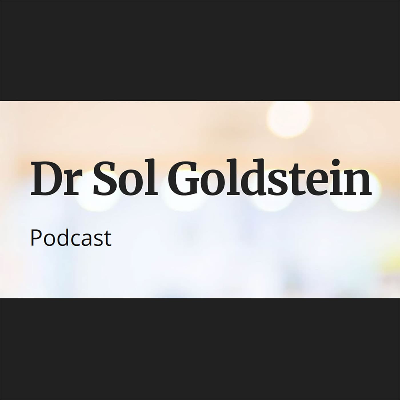 Dr Sol Goldstein cover