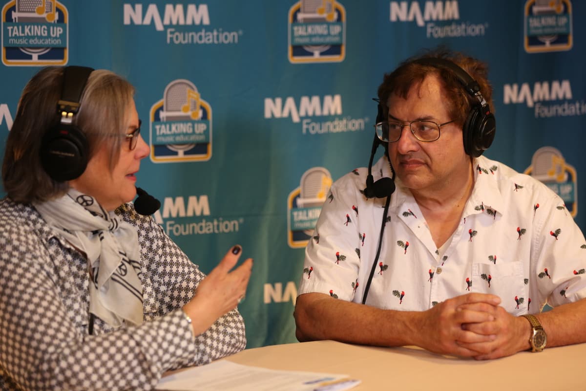 073- Len Horowitz and The Physics of Sound - Talking Up Music Education cover