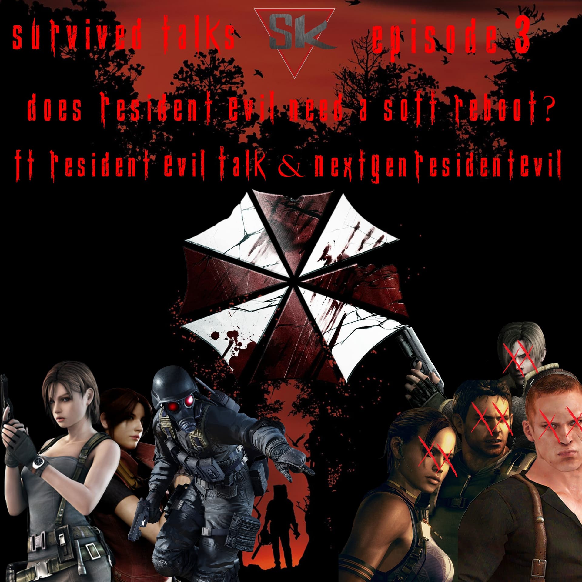 Survived Talks Ep. 3: Does Resident Evil Need a Soft Reboot? ft Resident Evil Talk & NextGenResidentEvil - Survived Talks cover