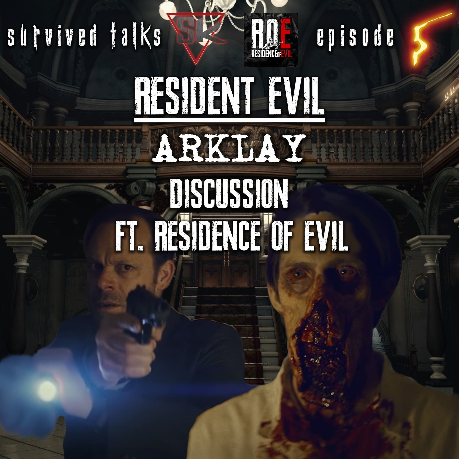Survived Talks Ep. 5: Arklay TV Show Discussion ft. The Residence of Evil Team - Survived Talks cover
