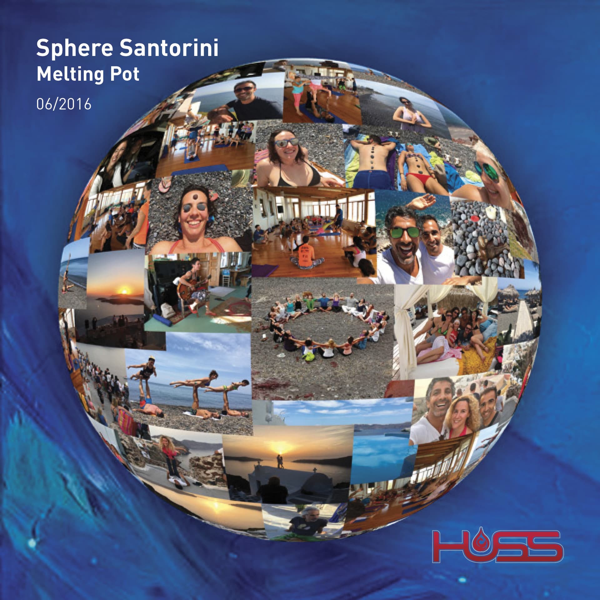 HUSS Melting Pot - Sphere Santorini - HUSS cover