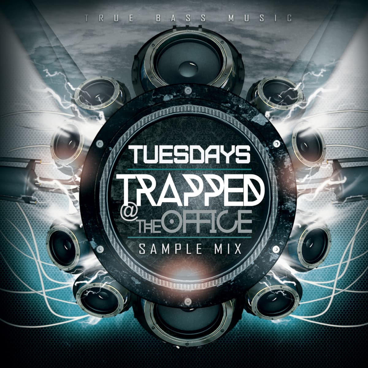 True Bass Presents Trapped at The Office Mix Sampler Mixed By DJ RAMSEY - DJ RAMSEY PODCAST cover