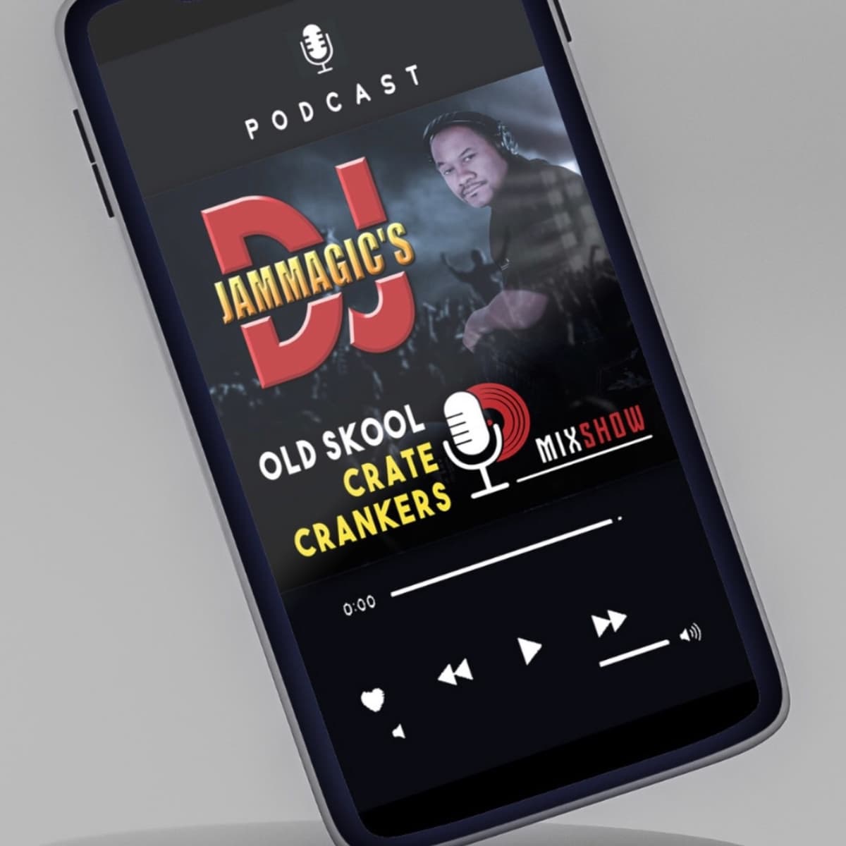 Episode 2: Crate Crankers vol1 - DJJAMMAGIC's  Old Skool Crate CrankersPodcast cover