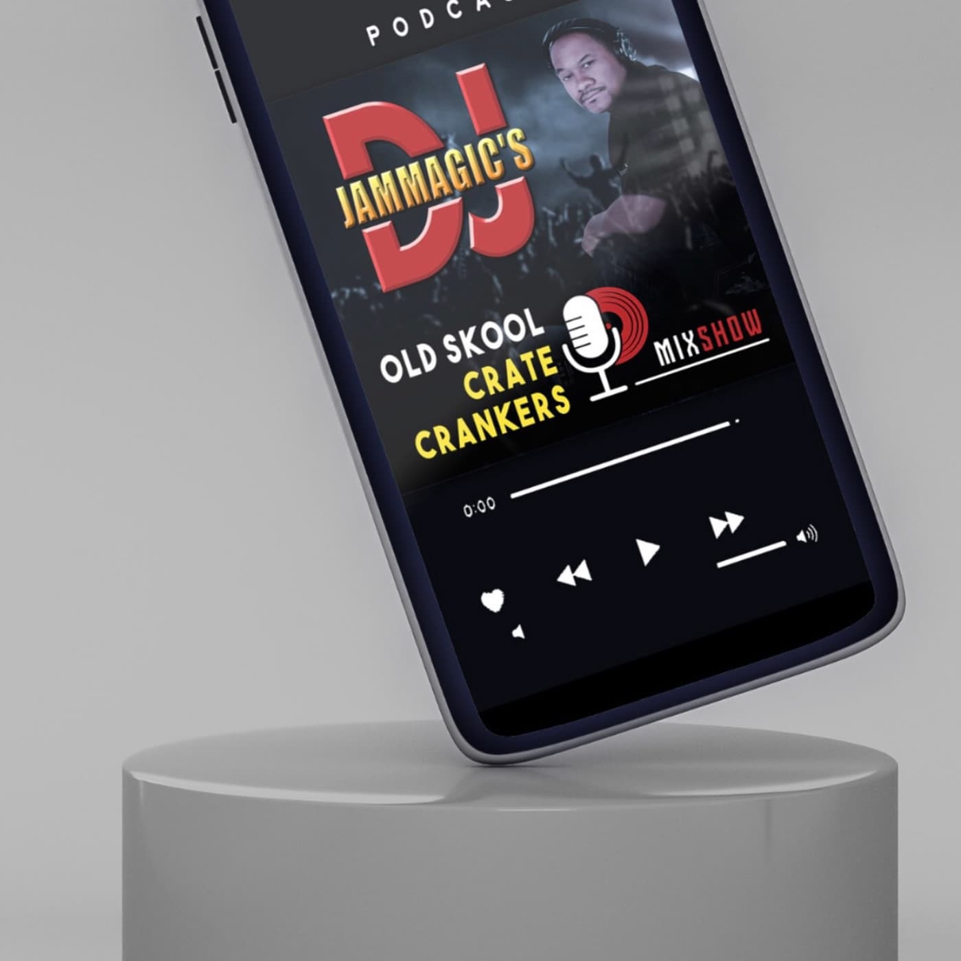 DJJAMMAGIC's  Old Skool Crate CrankersPodcast cover