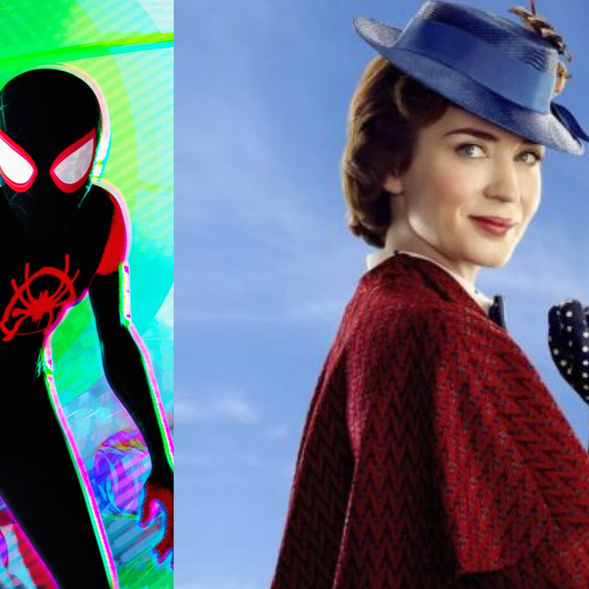 Movie Reviews: Mary Poppins Returns and Spiderman Spiderverse - Look Up in The Sky cover