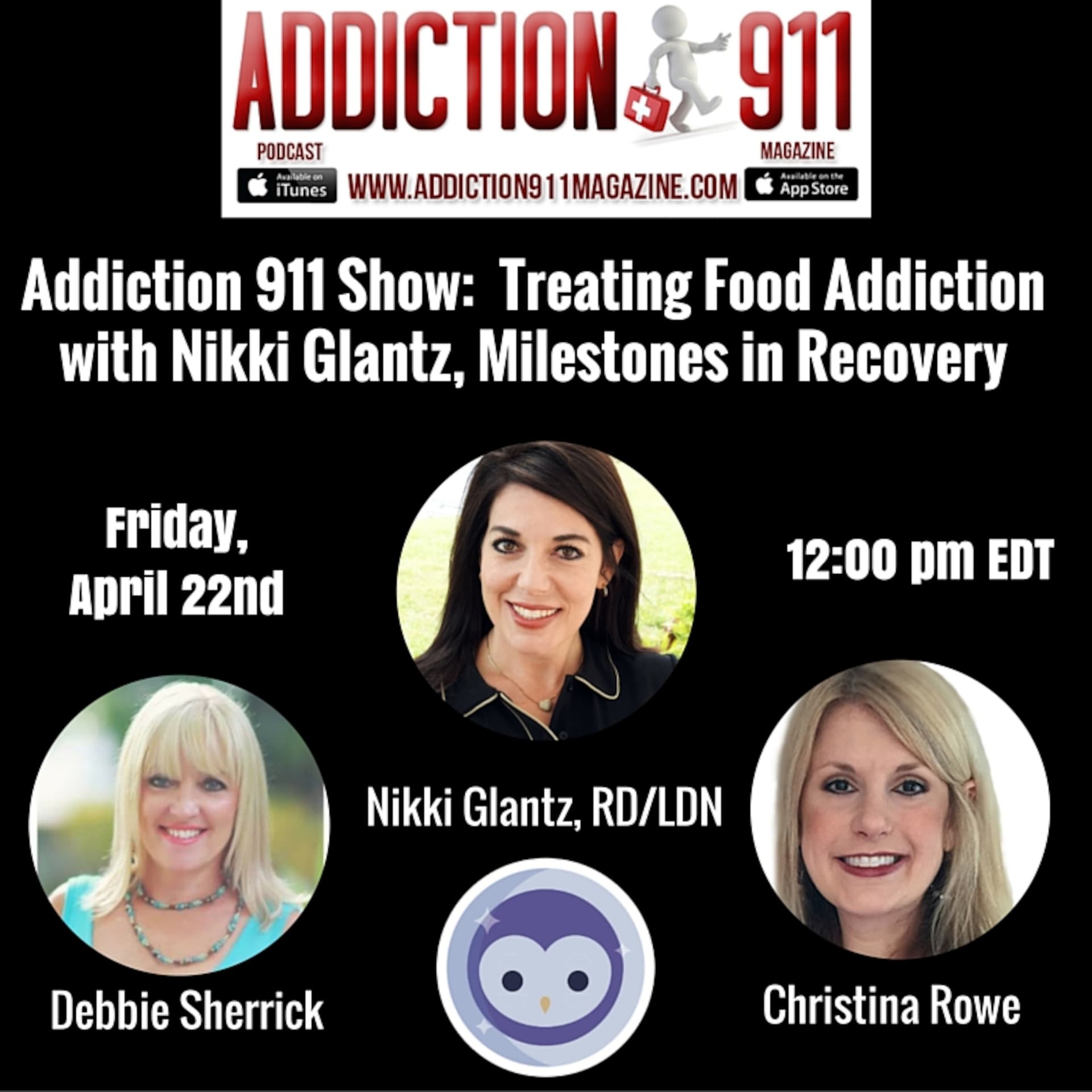 Food Addiction & Eating Disorders with Milestones in Recovery - Addiction 911 cover