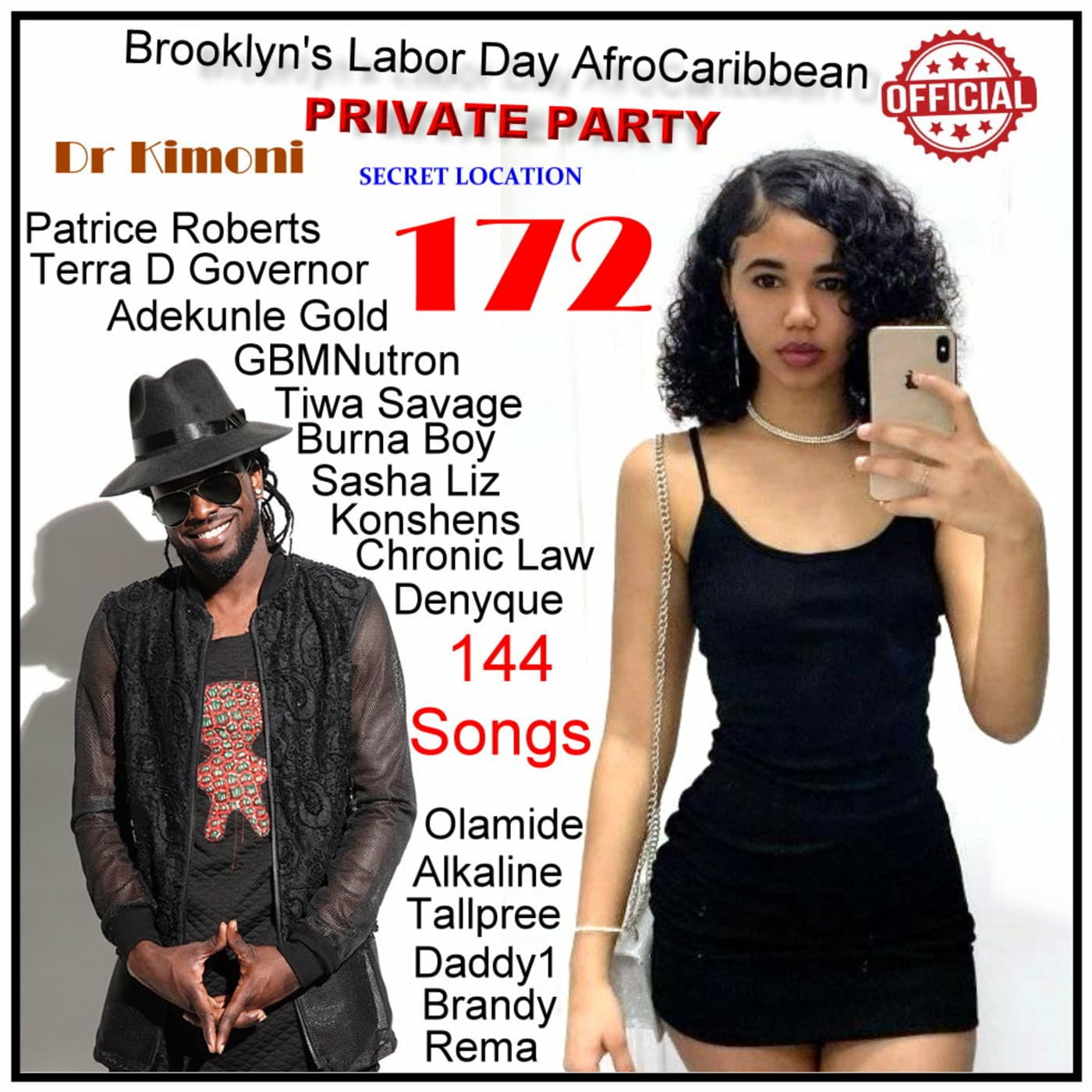 Dr Kimoni JUST AFROCARIBBEAN VIBES Volume 172  9-2-21 cover