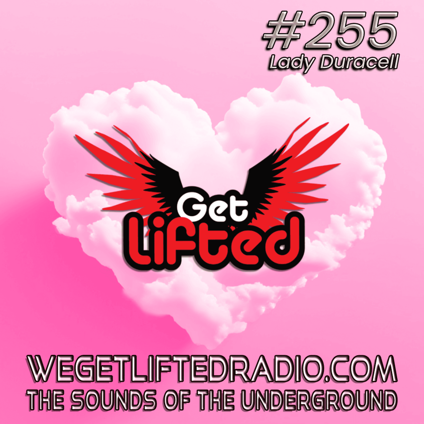 Episode 255: Get Lifted 255 (Live) NYD Afro House — Get Lifted with DJ Lady Duracell | House Music Podcast cover