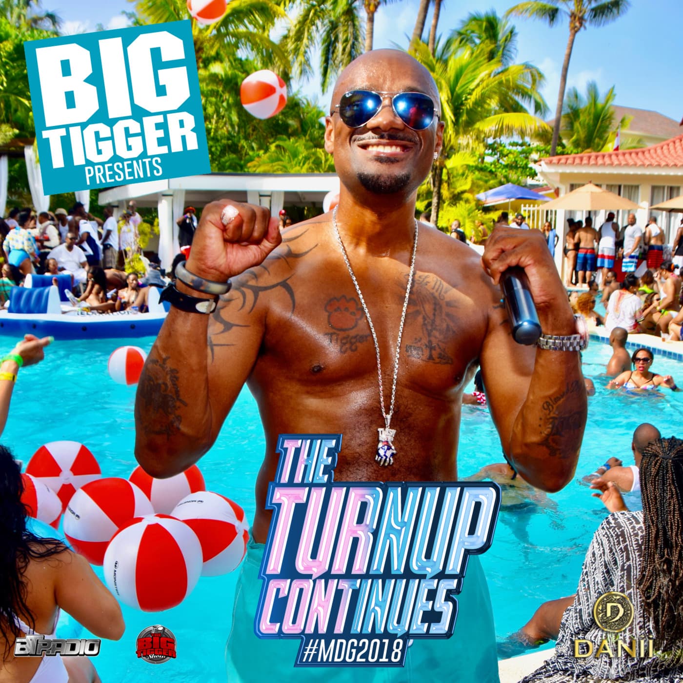 THE TURNUP CONTINUES - #MDG2018 - BT RADIO : MIXES & MORE cover