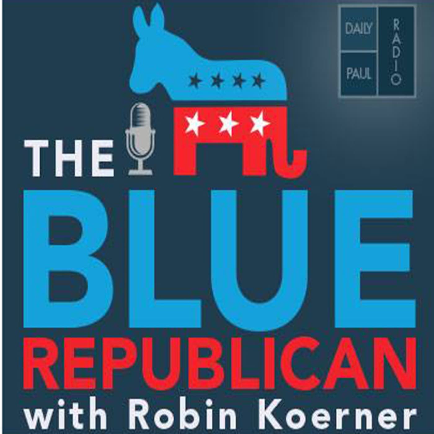 Blue Republican Radio with Robin Koerner cover