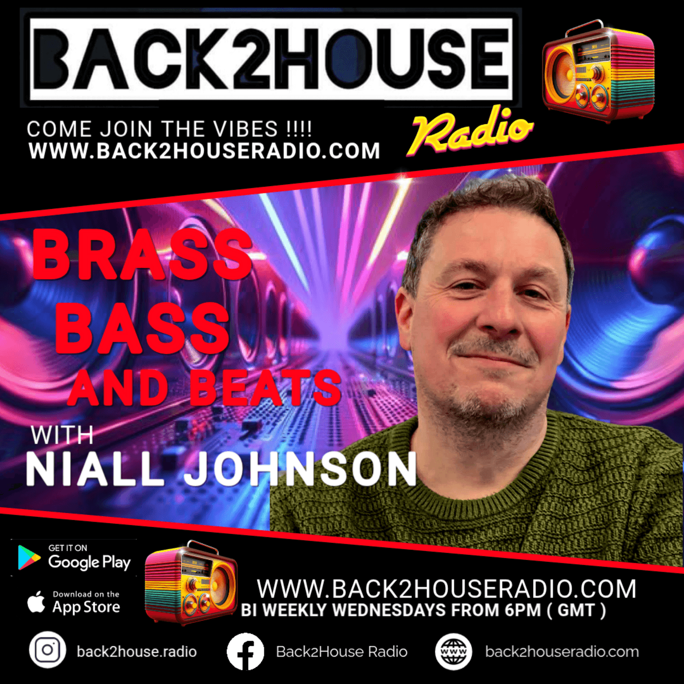 Episode 307: Brass, Bass and Beats 2 - 11/03/26 - BACK2HOUSE RADIO cover
