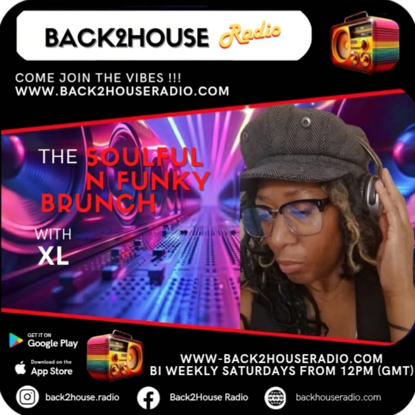 Episode 36: XL Soulful n Funky Brunch Ep 36 - BACK2HOUSE RADIO cover