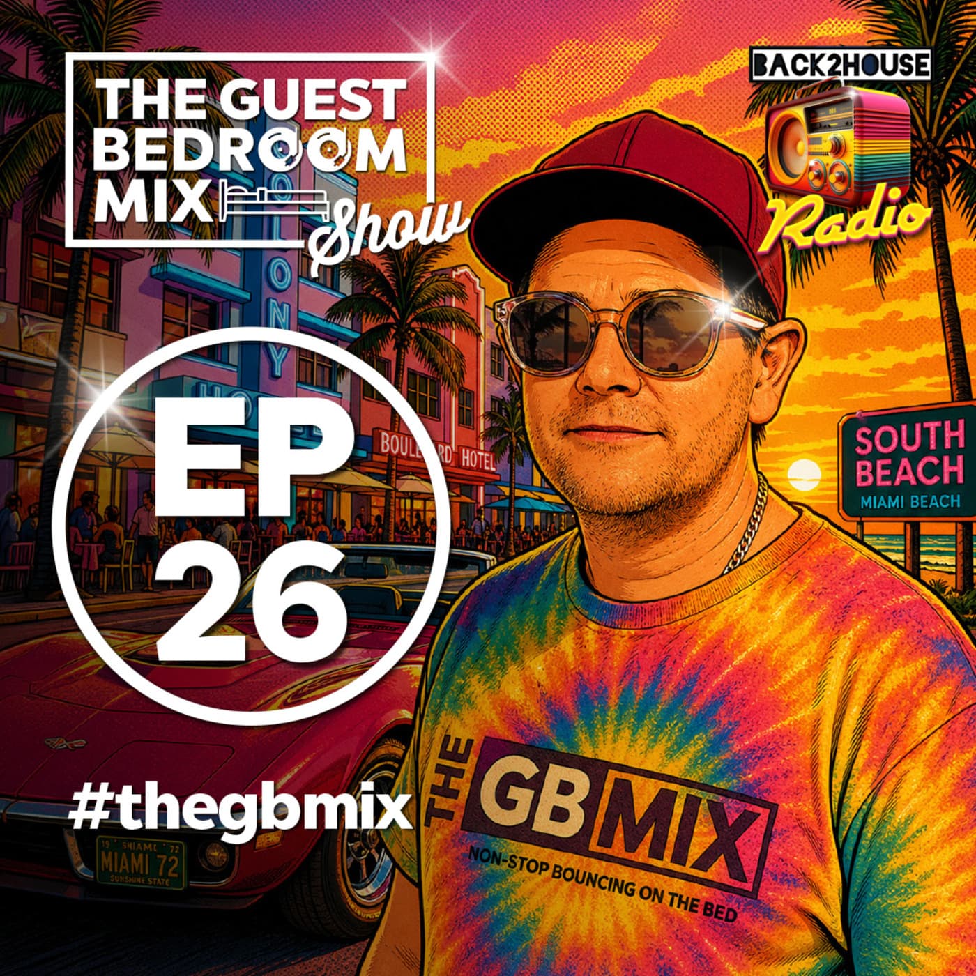 Episode 26: The Guest Bedroom Mix Show EP26 - 09.05.26 — BACK2HOUSE RADIO cover