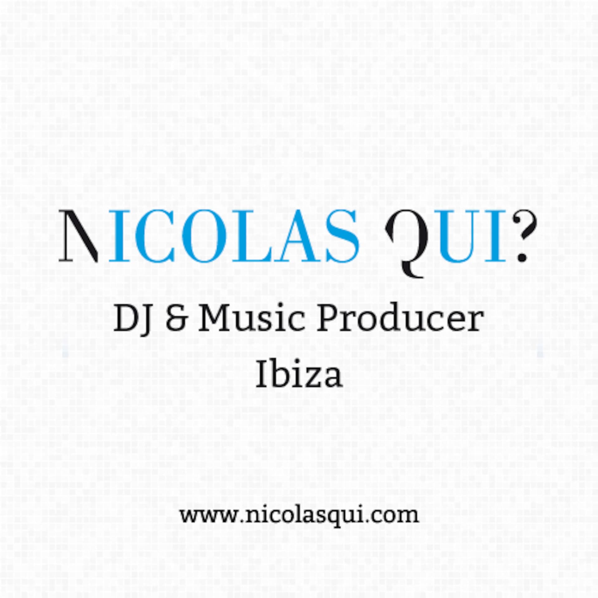 Nicolas Qui? cover